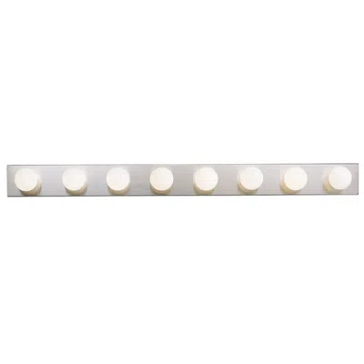 Kichler New Street 48-in 8-light Brushed Nickel Vanity Light Bar
