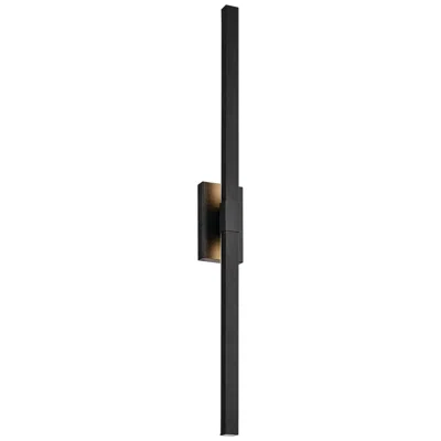 Kichler Nocar 48" Outdoor Led Wall Light In Textured Black