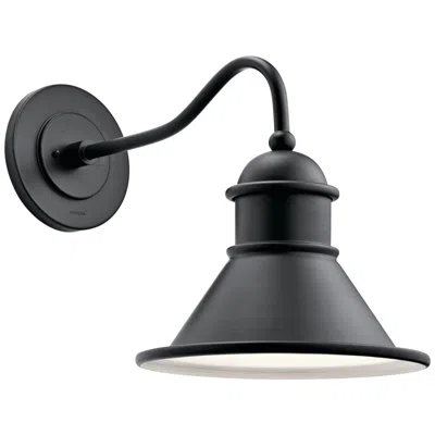 Kichler Northland 16 3/4" High Black Dark Sky Outdoor Wall Light