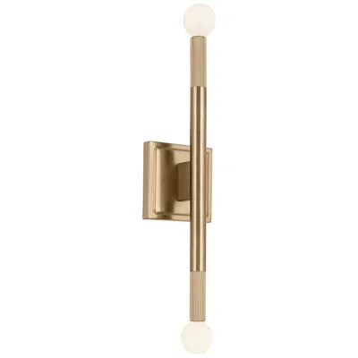 Kichler Odensa 17"h Champagne Bronze 2-light Wall Sconce
