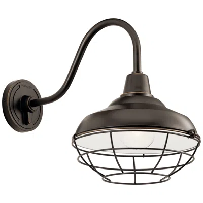 Kichler Pier 12.5-in Olde Bronze Outdoor Wall Light