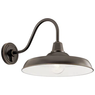 Kichler Pier 16 1/4" High Olde Bronze Outdoor Wall Light