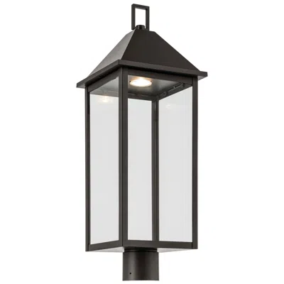 Kichler Prin 25 Inch 1 Light Outdoor Dark Sky Post Light In Olde Bronze