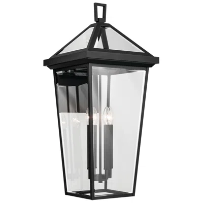 Kichler Regence 30 1/4"h Texture Black Outdoor Wall Light