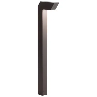 Kichler Right Angle 22" High Textured Architectural Bronze Path Light
