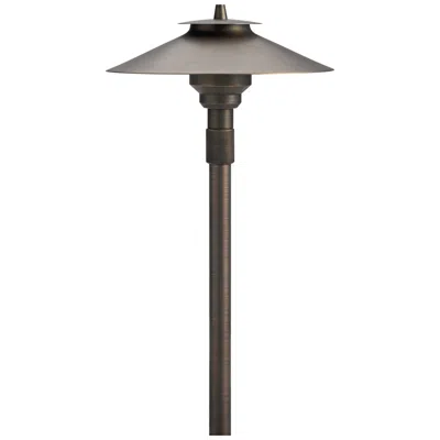 Kichler Rivas Centennial Brass Large Adjustable Landscape Path Light