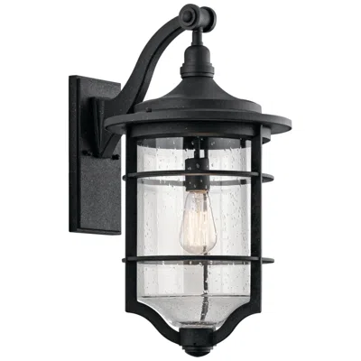 Kichler Royal Marine 21 3/4" High Black Outdoor Wall Light