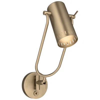 Kichler Ruehl 15" 1lt Swing Arm Wall Sconce In Champagne Bronze