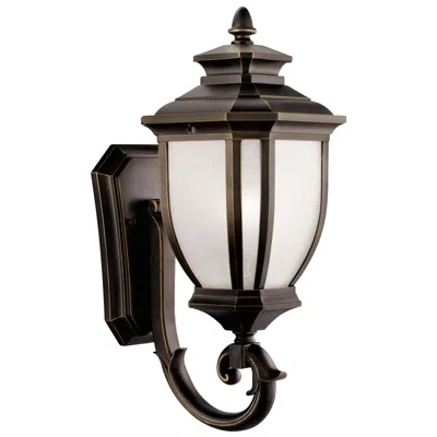 Kichler Salisbury 19 1/4" High Rubbed Bronze Outdoor Wall Light