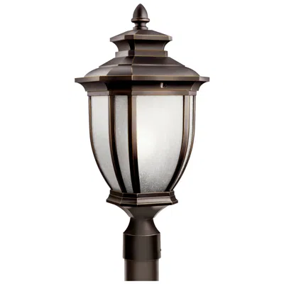 Kichler Salisbury 21 3/4" High Rubbed Bronze Outdoor Post Light
