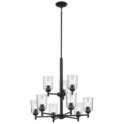 Kichler Shailene 26 1/2" Wide Black 9-light Chandelier