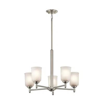 Kichler Shailene Brushed Nickel Chandelier 5lt