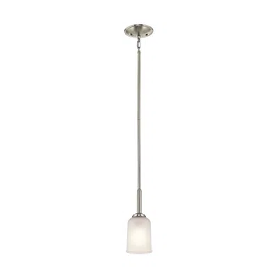 Kichler Shailene Brushed Nickel Mini Pendant 1lt