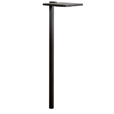 Kichler Shallow Shade 24" High Led Textured Black Modern Path Light