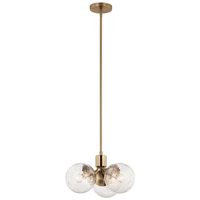 Kichler Silvarious 16 1/2" Wide Champagne Bronze 3-light Chandelier