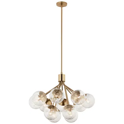 Kichler Silvarious 30"w Champagne Bronze 12-light Chandelier