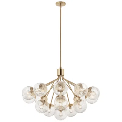Kichler Silvarious 38"w Champagne Bronze 16-light Chandelier