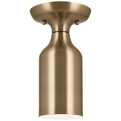 Kichler Sisu 9 Inch 1 Light Semi Flush In Champagne Bronze