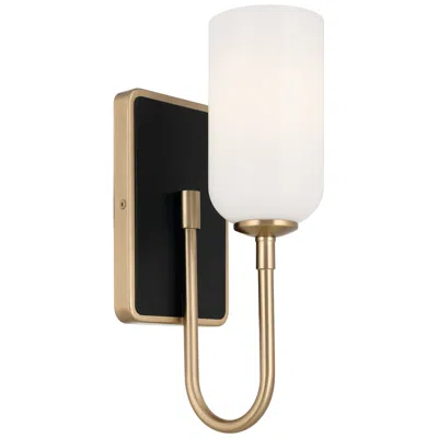 Kichler Solia 13 1/2" High Champagne Bronze Wall Sconce