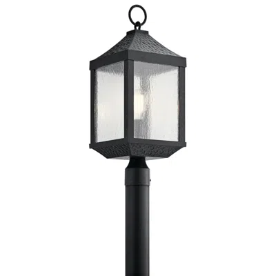 Kichler Springfield 23 1/4" High Distressed Black Outdoor Post Light
