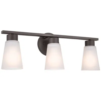 Kichler Stamos 22 1/4" Wide Olde Bronze 3-light Bath Light