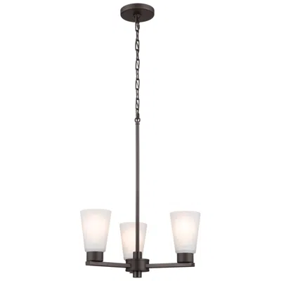 Kichler Stamos Olde Bronze Chandelier 3lt
