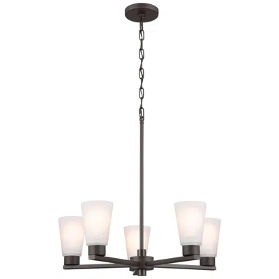 Kichler Stamos Olde Bronze Chandelier 5lt