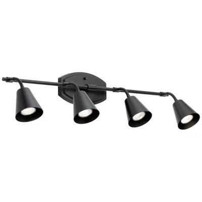 Kichler Sylvia 4-light Black Track Fixture