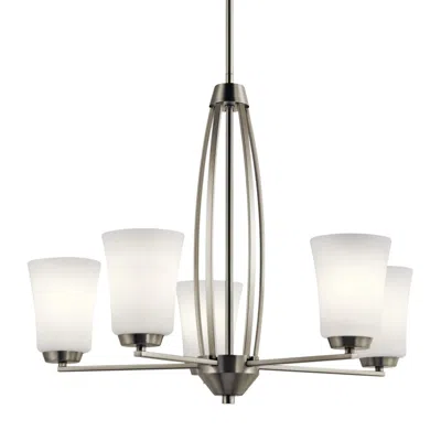 Kichler Tao 25 1/4" Wide Brushed Nickel 5-light Chandelier