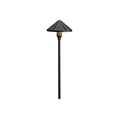 Kichler Textured Black Cone Low Voltage Landscape Light
