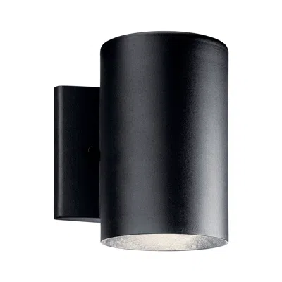 Kichler Textured Black Outdoor Wall 1lt Led