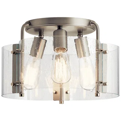 Kichler Thoreau Brushed Nickel Semi Flush 3lt