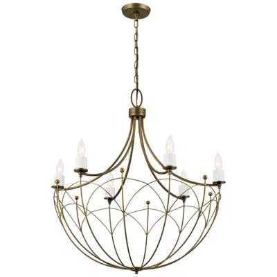 Kichler Topiary 30 1/4" Wide Character Bronze 6-light Chandelier