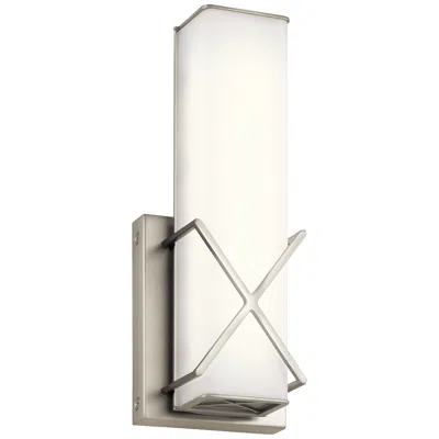 Kichler Trinsic 12" High Brushed Nickel Led Wall Sconce