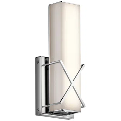Kichler Trinsic 12" High Chrome Led Wall Sconce
