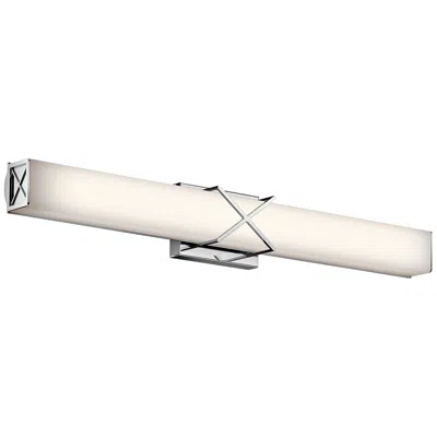 Kichler Trinsic 32" Wide Chrome 3-light Led Bath Light