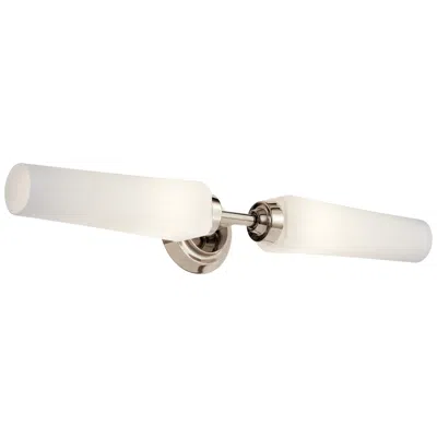 Kichler Truby 25 1/2" Wide Polished Nickel Bath Light
