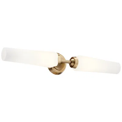 Kichler Truby 25 3/4" Wide Champagne Bronze 2-light Bath Light