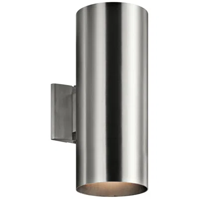 Kichler Tube 15" High Aluminum Up/down Outdoor Wall Light