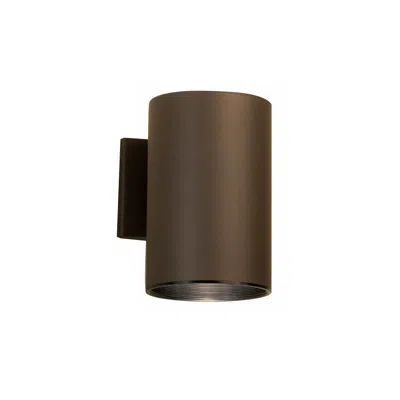 Kichler Tube Lite 7 3/4" High Modern Bronze Dark Sky Outdoor Light