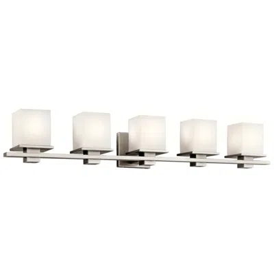 Kichler Tully 40 1/4" Wide Antique Pewter 5-light Bath Light