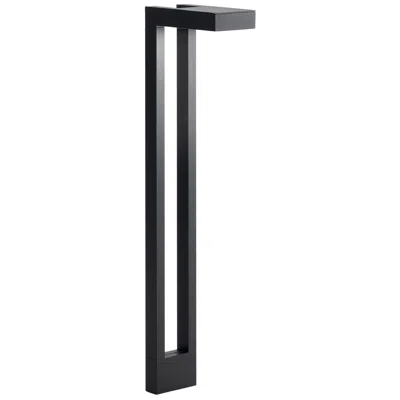 Kichler Two Arm Contemporary Path Light In Black Brass