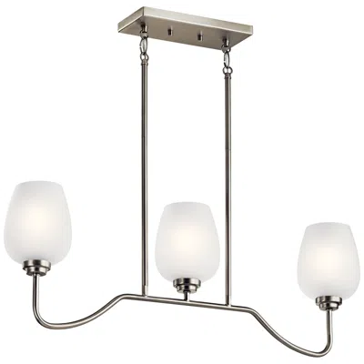 Kichler Valserrano 31" Wide Nickel Kitchen Island Light Chandelier