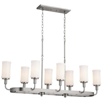 Kichler Vetivene 46.5" Wide Pendant Classic Pewter Linear Pendant