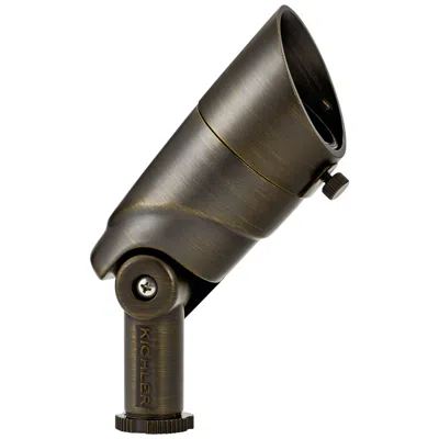 Kichler Vlo 3 3/4"h Centennial Brass 3000k Led Accent Flood Light
