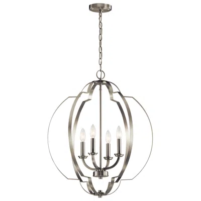 Kichler Voleta Nickel 22" Foyer Pendant