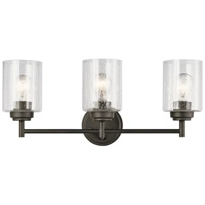 Kichler Winslow 21 1/2" Wide Olde Bronze 3-light Bath Light