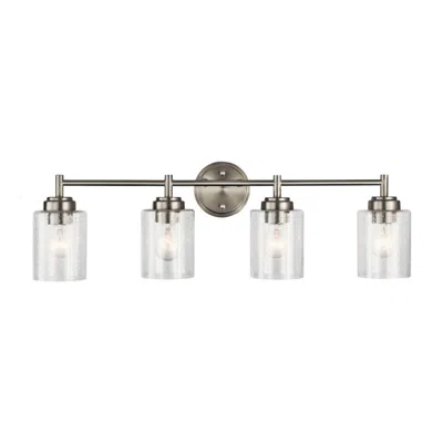 Kichler Winslow 30" Wide Brushed Nickel 4-light Bath Light
