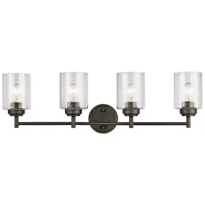 Kichler Winslow 30" Wide Olde Bronze 4-light Bath Light