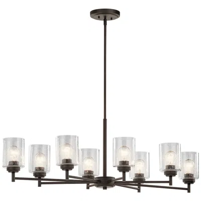 Kichler Winslow 44 1/4" Wide Olde Bronze 8-light Chandelier